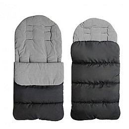 Конверт для коляски і санок BabyGo 1000083 85x40 см Сірий