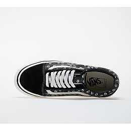 Кеди чоловічі Vans Old Skool Lx 44 Чорно-білий (VN0A4P3XXC51)