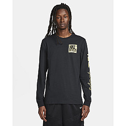 Лонгслив чоловічий Nike Long-Sleeve Fitness 2XL Чорний (FQ4902-010)