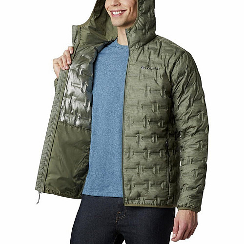 Куртка мужская Columbia Delta Ridge Down Hooded M Хаки (WO0954-397)