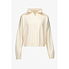 Джемпер женский No Brand 6509 One Size Светло-бежевый (2000990826312)