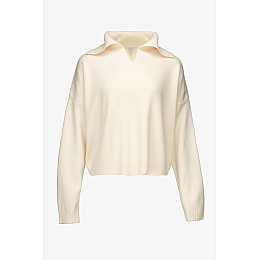 Джемпер женский No Brand 6509 One Size Светло-бежевый (2000990826312)