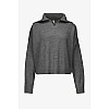Джемпер жіночий No Brand 6509 One Size Темно-сірий (2000990775764)
