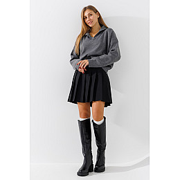 Джемпер женский No Brand 6509 One Size Темно-серый (2000990775764)