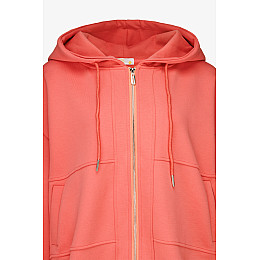 Толстовка жіноча No Brand 24-103 4XL Терракотовий (2000990652669)