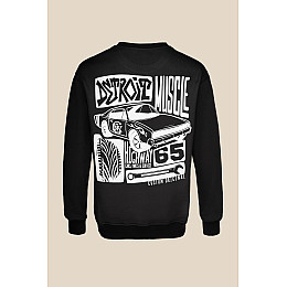 Свитшот мужской LAWA P-MB02321 2XL Черный (2000990849700)