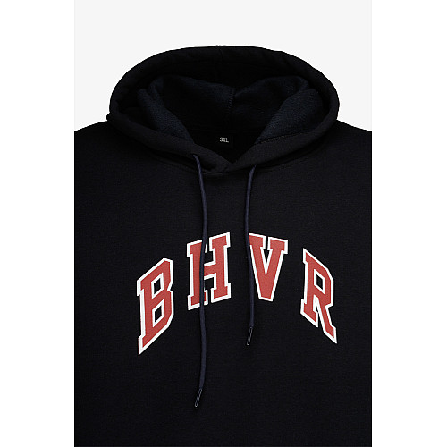 Худі чоловічий No Brand 2209 4XL Темно-синій (2000990779687)
