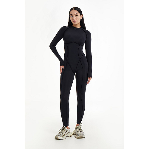 Спортивный женский комбинезон Designed for Fitness Majestic Black XS (31235046)