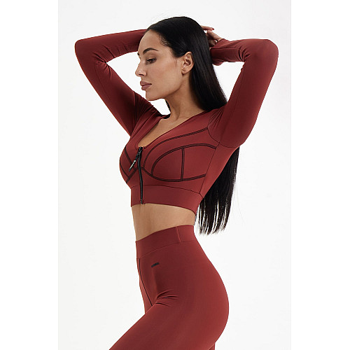 Спортивный топ Designed for Fitness MANIFEST Bordo S (31133047)