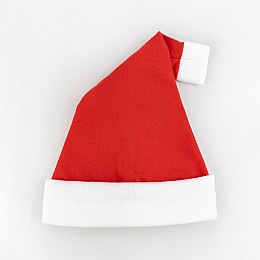 Шапочка-колпак новогодняя с начесом Dexter’s santa Красно-белый 44 см