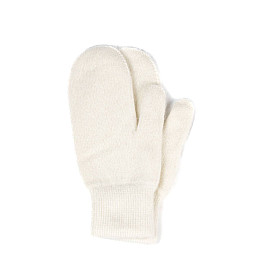Варежки женские LuckyLOOK Liya One Size Белый 636-064