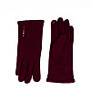 Перчатки Smart Touch женские LuckyLOOK One Size Бордовый 651-982