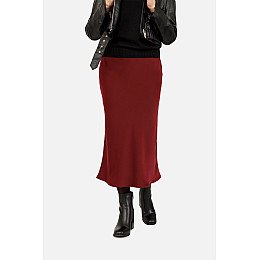 Женская юбка-трапеция Yuki M Бордовый ЦБ-00265201