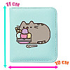 Кошелек 2Life Pusheen cat 11х10 см Мятный v-12254