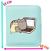 Дитячий гаманець 2Life Pusheen cat 11х10 см М'ятний v-12257