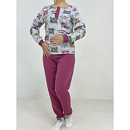 Піжама жіноча Triko Cats Cool 58-60 Різнокольоровий (21194167-3)