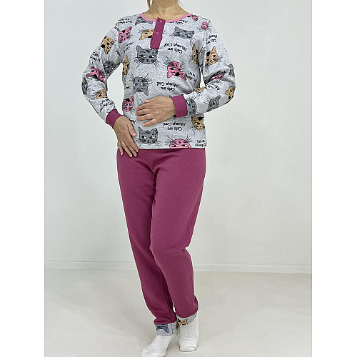 Пижама женская Triko Cats Cool 58-60 Разноцветный (21194167-3)