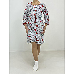 Халат женский на молнии Triko Love 60-62 Разноцветный (80024090-5)