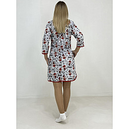 Туника женская Triko Новогодний олененок 44-46 Разноцветный (76378276-1)