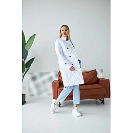 Плащ демісезонний ORIGA Гретта 229457 46 Білий (1026)