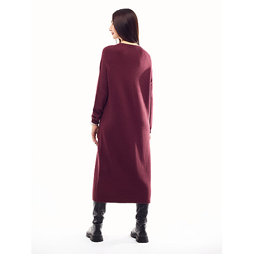 Платье женское ORIGA 238457 One Size Бордовый (1048)