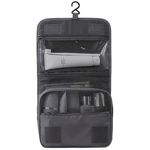 Дорожная косметичка-несесер Retoo 19х24х9,5 см Серый (S93596 grey)
