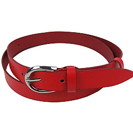 Ремень женский Skipper 2,5 см Красный (1651-25)