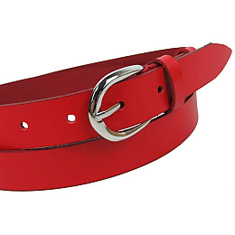 Ремень женский Skipper 2,5 см Красный (1651-25)