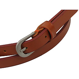 Ремінь жіночий Skipper 1,5 см Карамельний (1656-15)