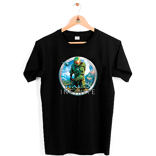 Футболка для игромана Кавун Games Halo Infinite XXXL Черный (ФП012712XXXL)