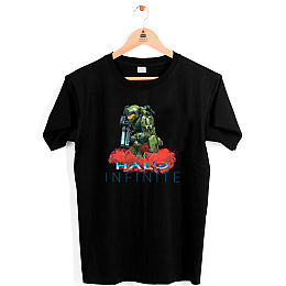 Футболка для игромана Кавун Games Halo Infinite XXXL Черный (ФП012713XXXL)