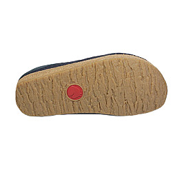 Тапки з натурального войлоку Haflinger 38 Синій (600842-38)