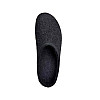 Тапки из натурального войлока Haflinger 42 Черный (600871-42)
