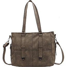 Сумка Italian Bags Hardi gray 33х20х15 см Бежевый