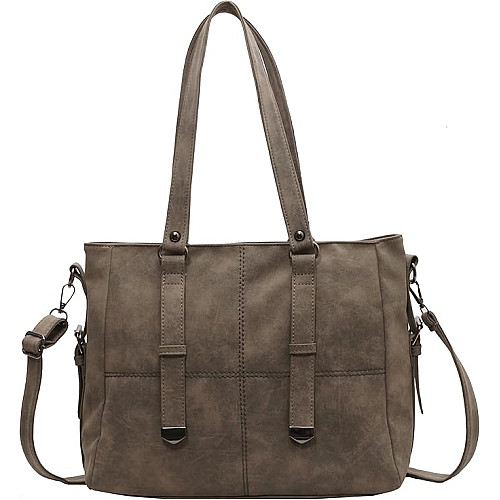 Сумка Italian Bags Hardi сірий 33х20х15 см Бежевий