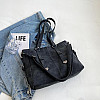 Сумка Italian Bags Hardi чорна 30х25х15 см Чорний