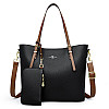 Сумка Italian Bags Manner чорна 38х33х13 Чорний