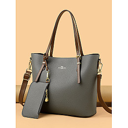 Сумка Italian Bags Manner 38х33х13 см Серый