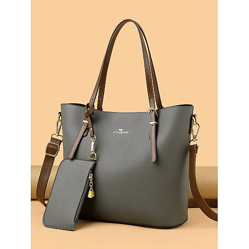 Сумка Italian Bags Manner 38х33х13 см Серый