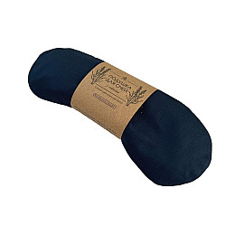 Сатинова подушка для очей з лавандою Rao 23x11 см Темно-синій 21146