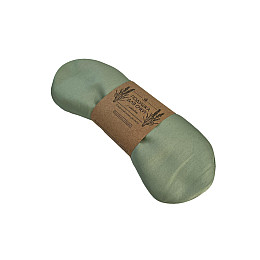 Сатинова подушка для очей з лавандою Rao Зелений шавлія 23x11 см 21144