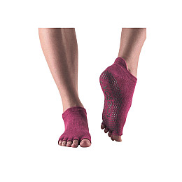 Носки для йоги ToeSox Half Toe Low Rise M 39-42.5 Violet