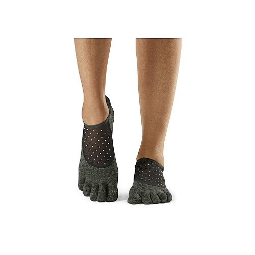 Носки для йоги ToeSox Full Toe Luna Jade Twinkle M 39-42.5 Темно-зеленый
