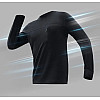 Термокофта Naturehike NH22NY009 XXL Чорний (1047-6927595705360)