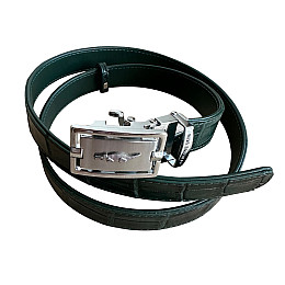 Ремень пояс женский Ekzotic Leather 107 см Темно-зеленый (crb24)