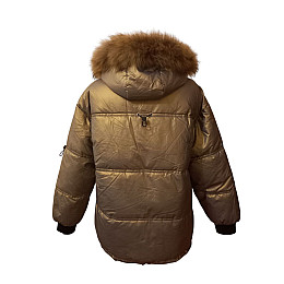 Курточка жіноча ASYML 44 Золотистий (hub_nv3b6k)