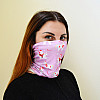 Захисна баф-маска на обличчя 4Profi New Year Pink S 14790_2