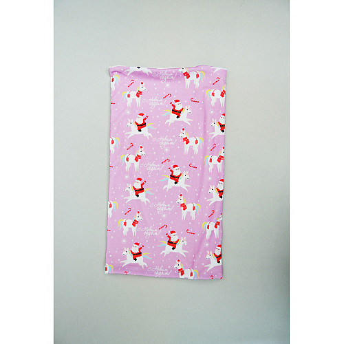 Захисна баф-маска на обличчя 4Profi New Year Pink S 14790_2