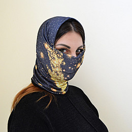 Захисна бафф маска на обличчя 4Profi Новорічна Ялинка M 14790_1