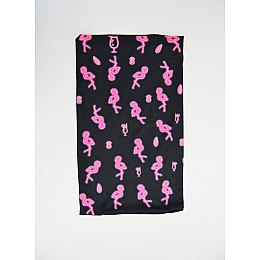 Захисна бафф-маска на обличчя 4Profi Neon Flamingo М 14820